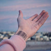 Ephemeral Tattoo - Love Bar Codes - Temporary Wrist Tattoo