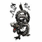 Temporary | Fake Tattoo - Tribal Chinese Dragon 