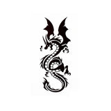 Ephemeral tattoo | Temporary Tattoo - Tribal Dragon | SKINDESIGNED