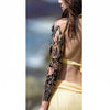 Sleeve temporary tattoo - Dove and death - Non permanent tattoo