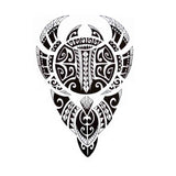 Temporary tattoo Cane Maori - Polynesian Tribal Tattoo Arms