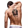 Non permanent tattoo - Rasta lion - fake tattoo for back ard arms - Skindesigned
