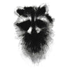 Fake tattoo - Raccoon - Temporary tattoo cute animal - Skindesigned
