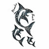 Temporary Tattoo Tribal Shark Maori Polynesian - Fake Tattoo - Skindesigned