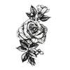 Fake tattoo Woman - Rose and Buds - Temporary Tattoo - Skindesigned