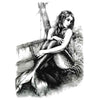 Temporary tattoo - Mermaid - Marin Tattoo Women Arms, Back or Leg - Skindesigned