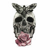 Ephemeral Tattoo - Skull, Pink and Butterfly - Temporary Tattoo 