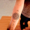 Non permanent fake tattoo - Mandala 2