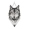 Ephemeral tattoo | geometric wolf | Temporary tattoo forearm