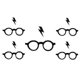 Temporary tattoo - Harry Potter (glasses and scar) - Fake tattoos for kids - Skindesigned