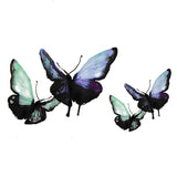 Women temporary tattoo - Watercolored butterflies - Skindesigned