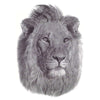Temporary tattoo for men - Realistic lion - Arm, shoulder or chest fake tattoo (decals) by Skindesigned.