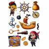 Decal temporary tattoo - Pirate for Children - Fake Tattoo - Skindesigned