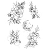Temporary tattoo Pack of Roses - Collaboration Morgane Reborn Tattoo