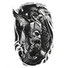 Temporary tattoo - God Viking and Raven (Odin, Zeus) | SKINDESIGNED
