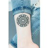 Ephemeral Tattoo (Temporary) - Mandala on ankle - SKINDESIGNED