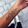 Temporary tattoo | Fake tattoo - TOTEM Inca of flowers - Skindesigned